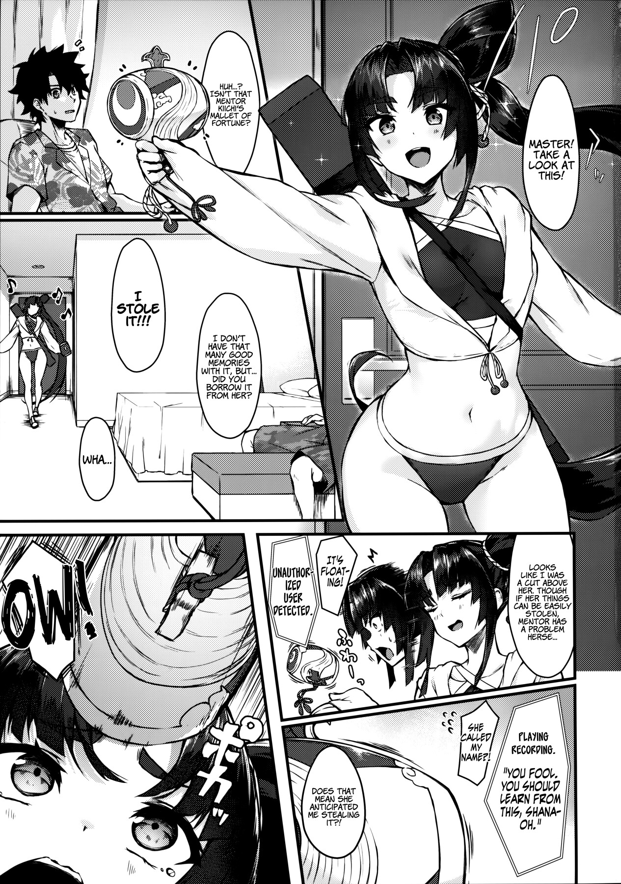 Hentai Manga Comic-Comparing the Ushis-Read-3